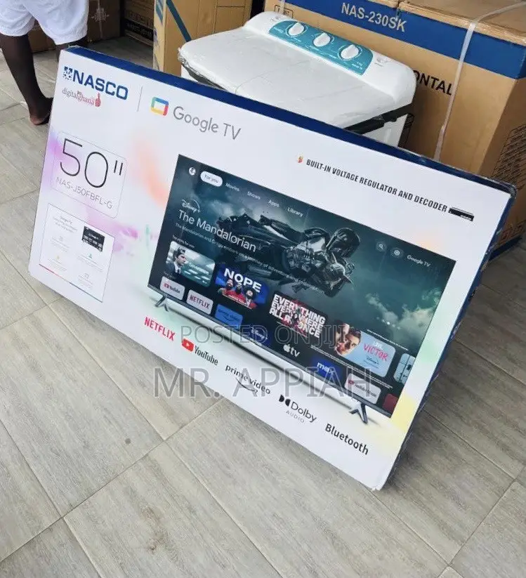 Premium Unique Nasco 50 Inch Uhd 4k Smart Television 