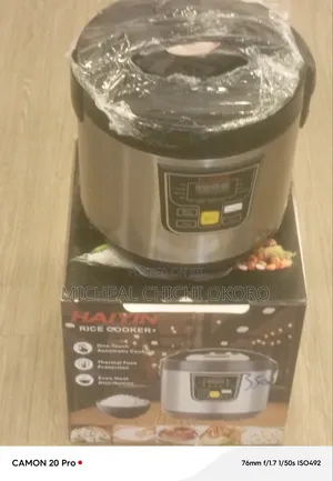 HAYIN Automatic Rice Cooker - One- Touch Cooking N Morgan Soundbar