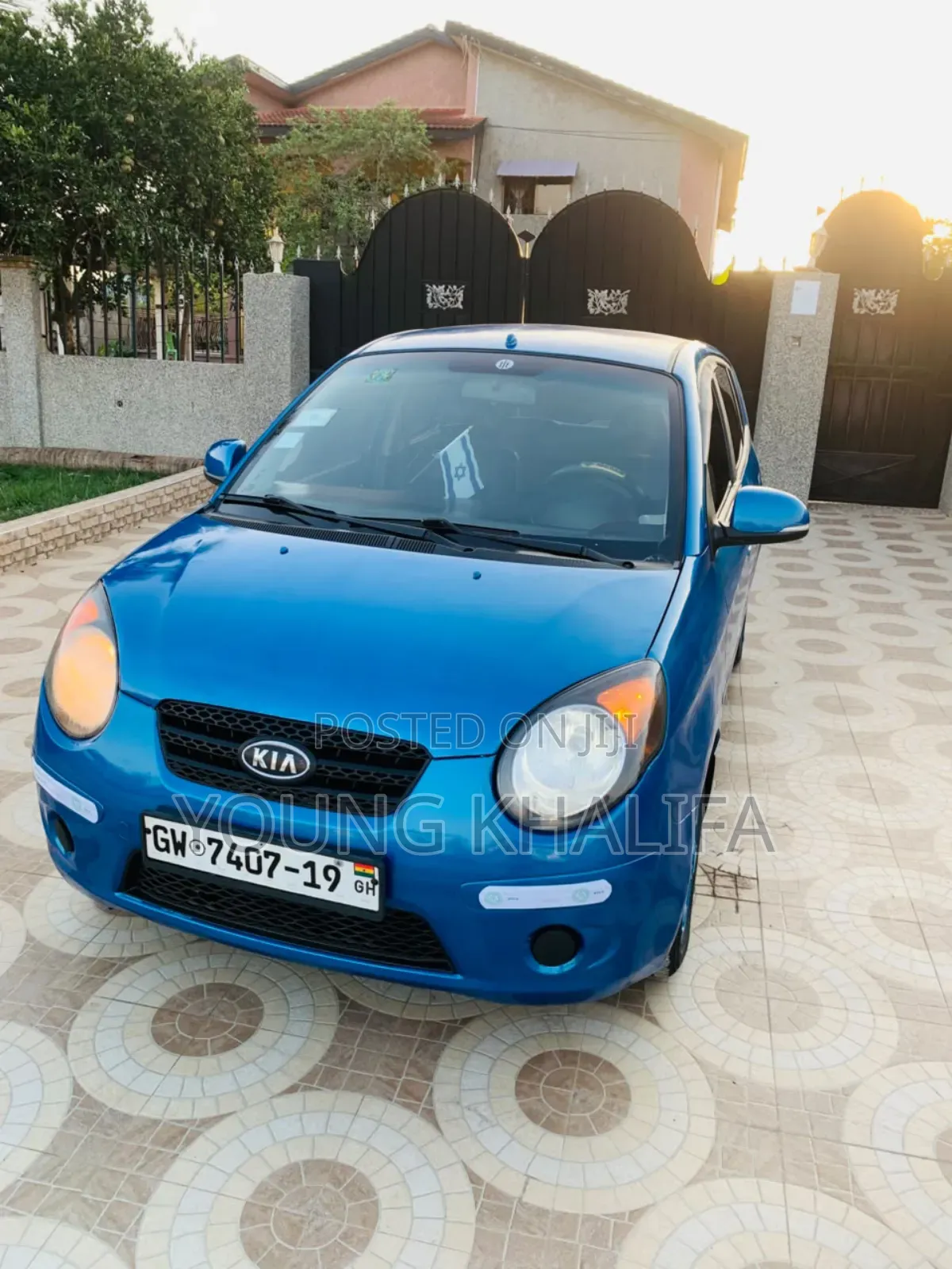 Kia Morning 2010 Blue