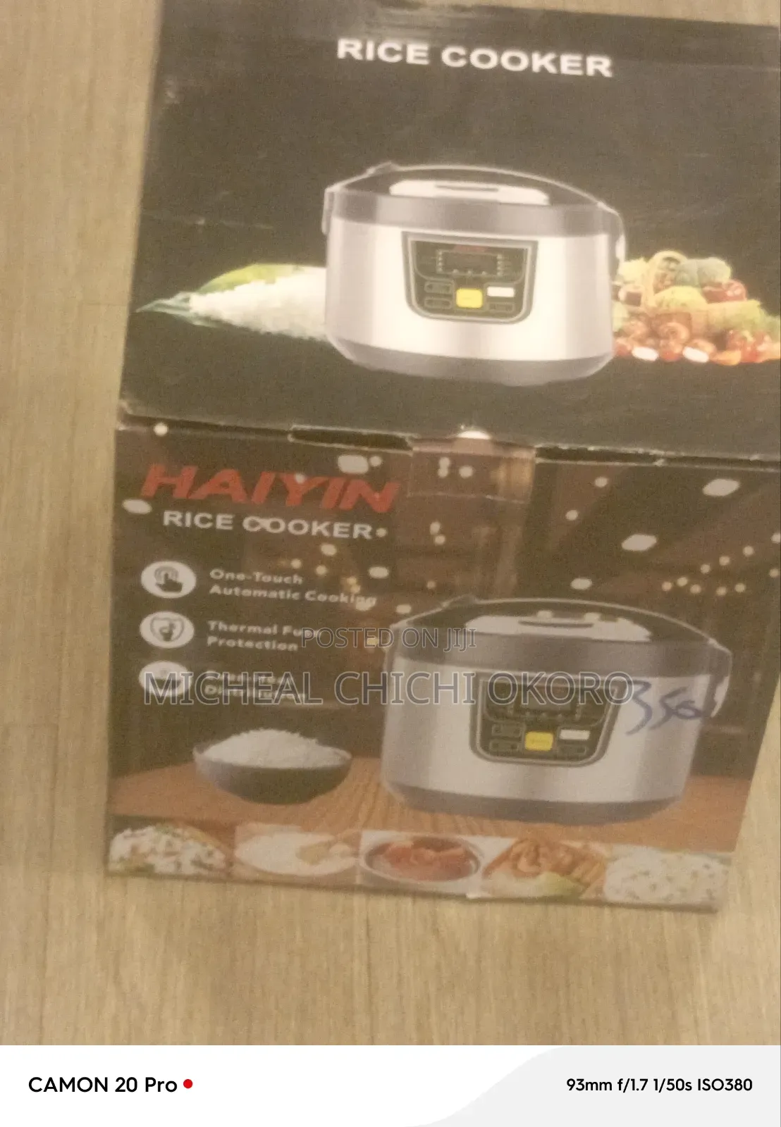 HAYIN Automatic Rice Cooker - One- Touch Cooking N Morgan Soundbar