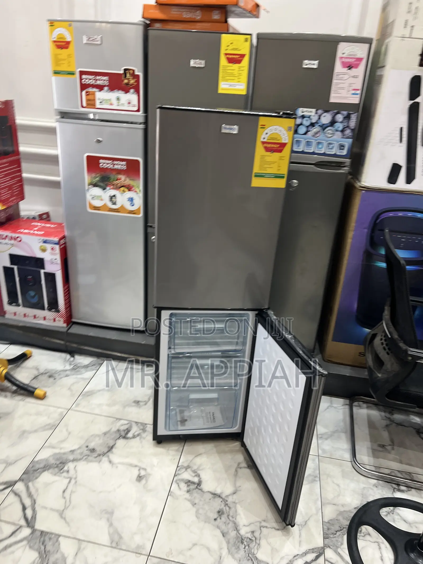 Check Out Adorable Double Door Nasco Fridge(Nasd2-20fl)