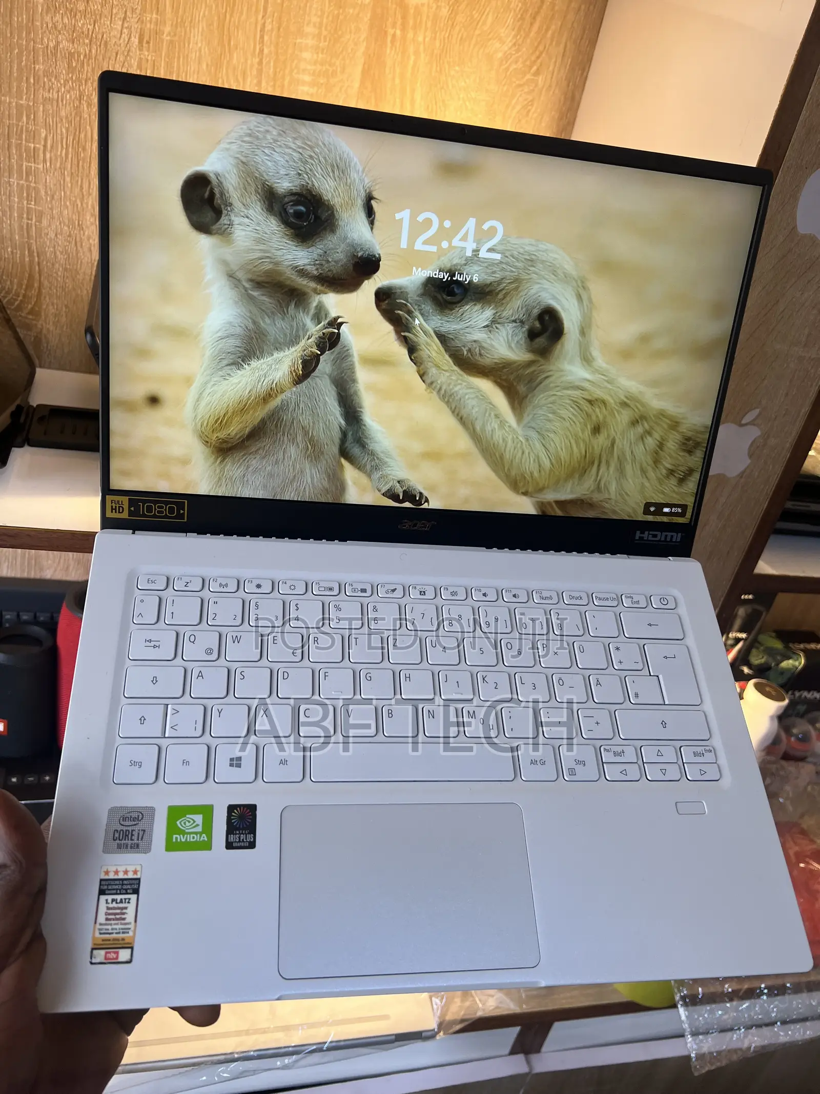 Laptop Acer 8GB Intel Core i7 SSD 256GB