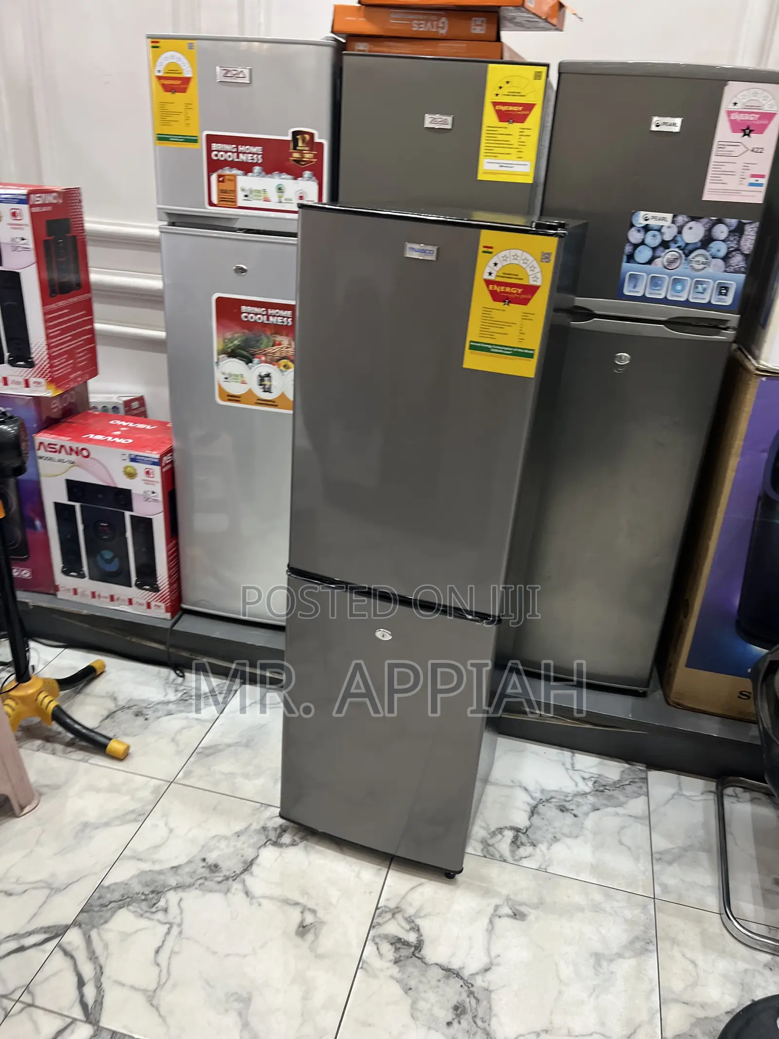 Extremely Classic Double Door Nasco Fridge(Nasd2-20fl)