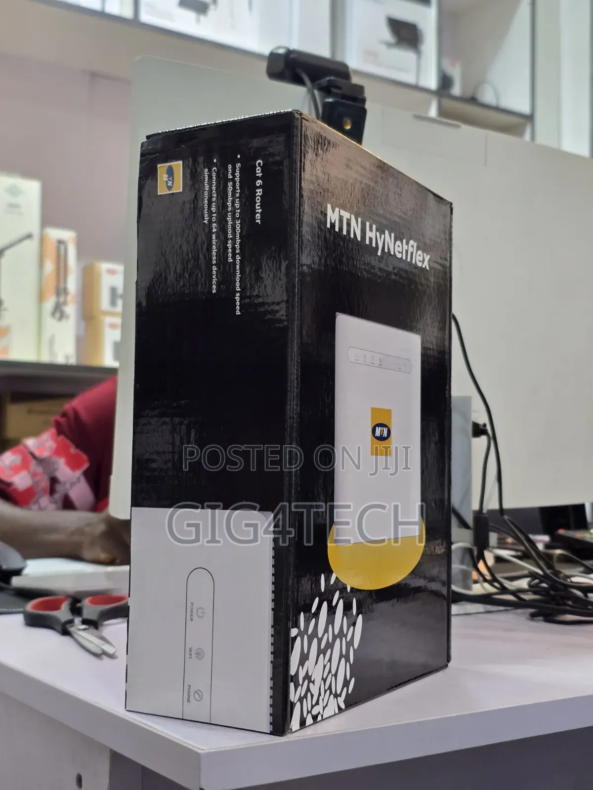 MTN Hynetflex Cat6 4G Dual Band Turbonet Router MF286C