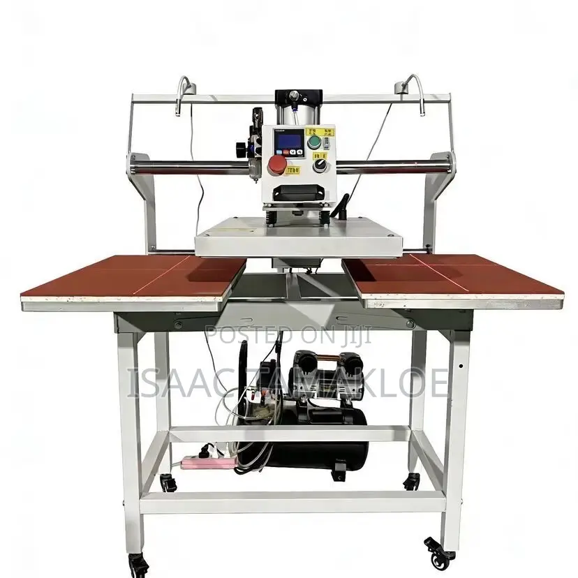 40x60cm Pneumatic Automatic Heat Press Double Head Machine