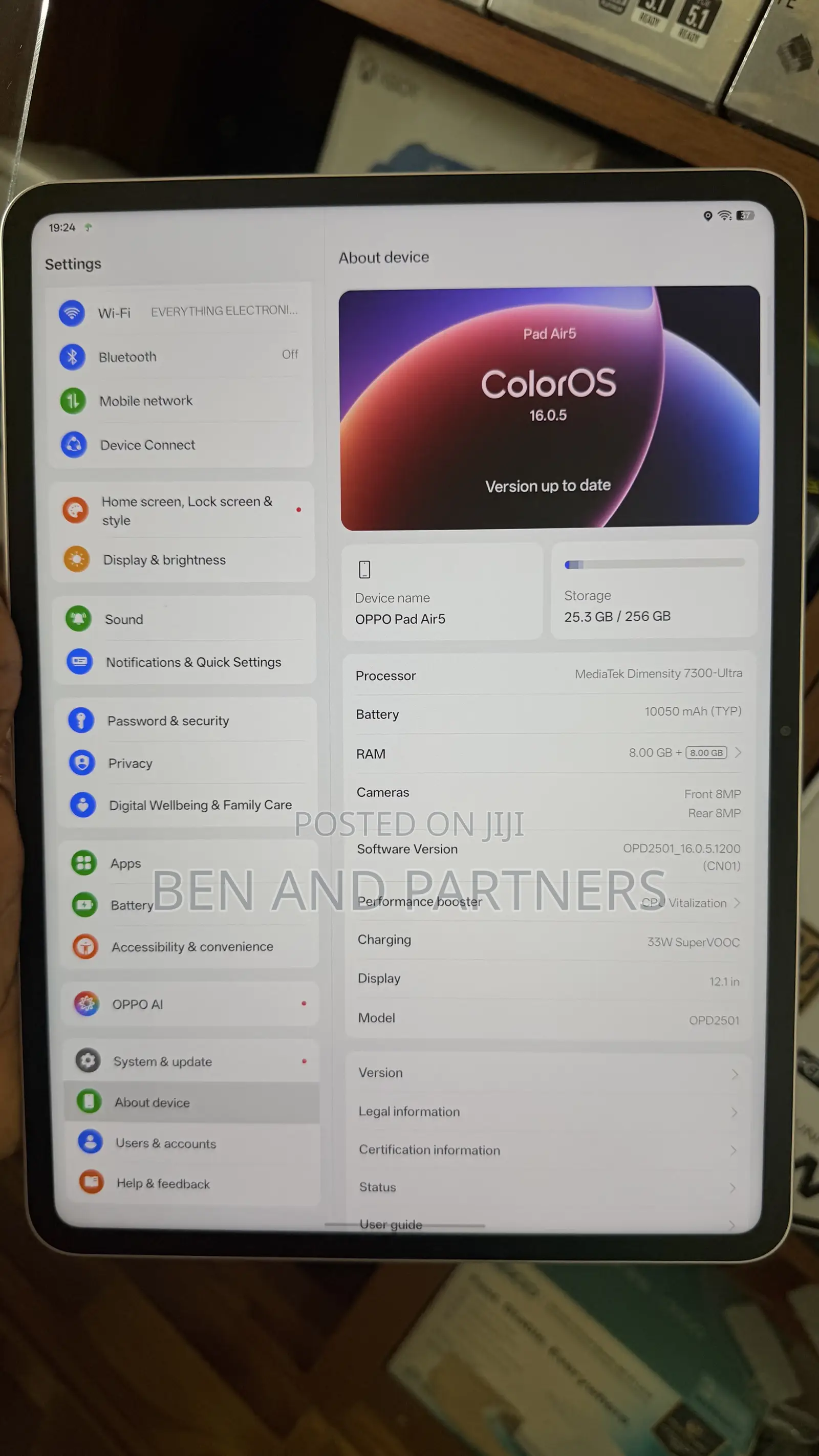 Tablet 256 GB Pink