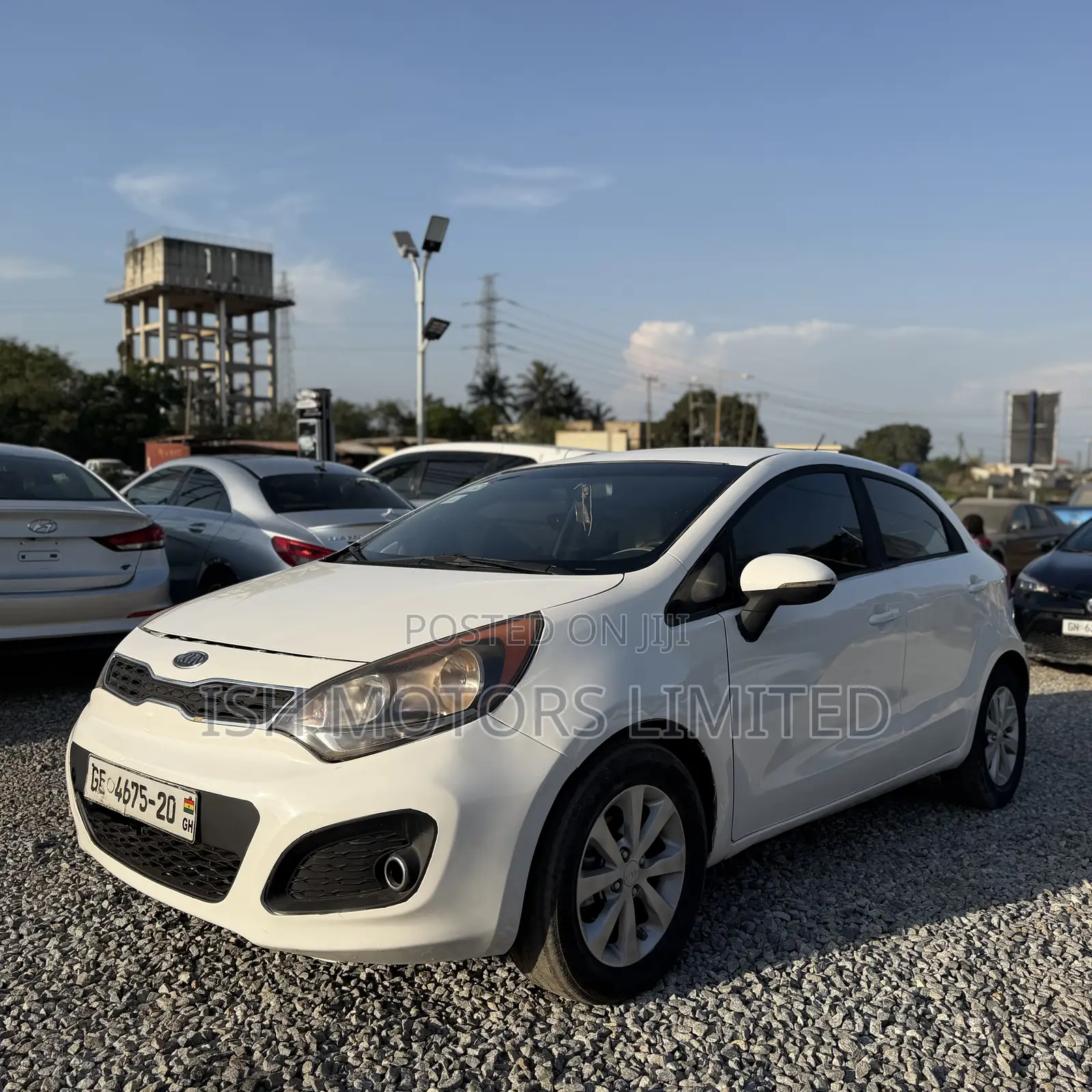 Kia Rio SX 4dr Hatchback (1.6L 4cyl 6A) 2012 White