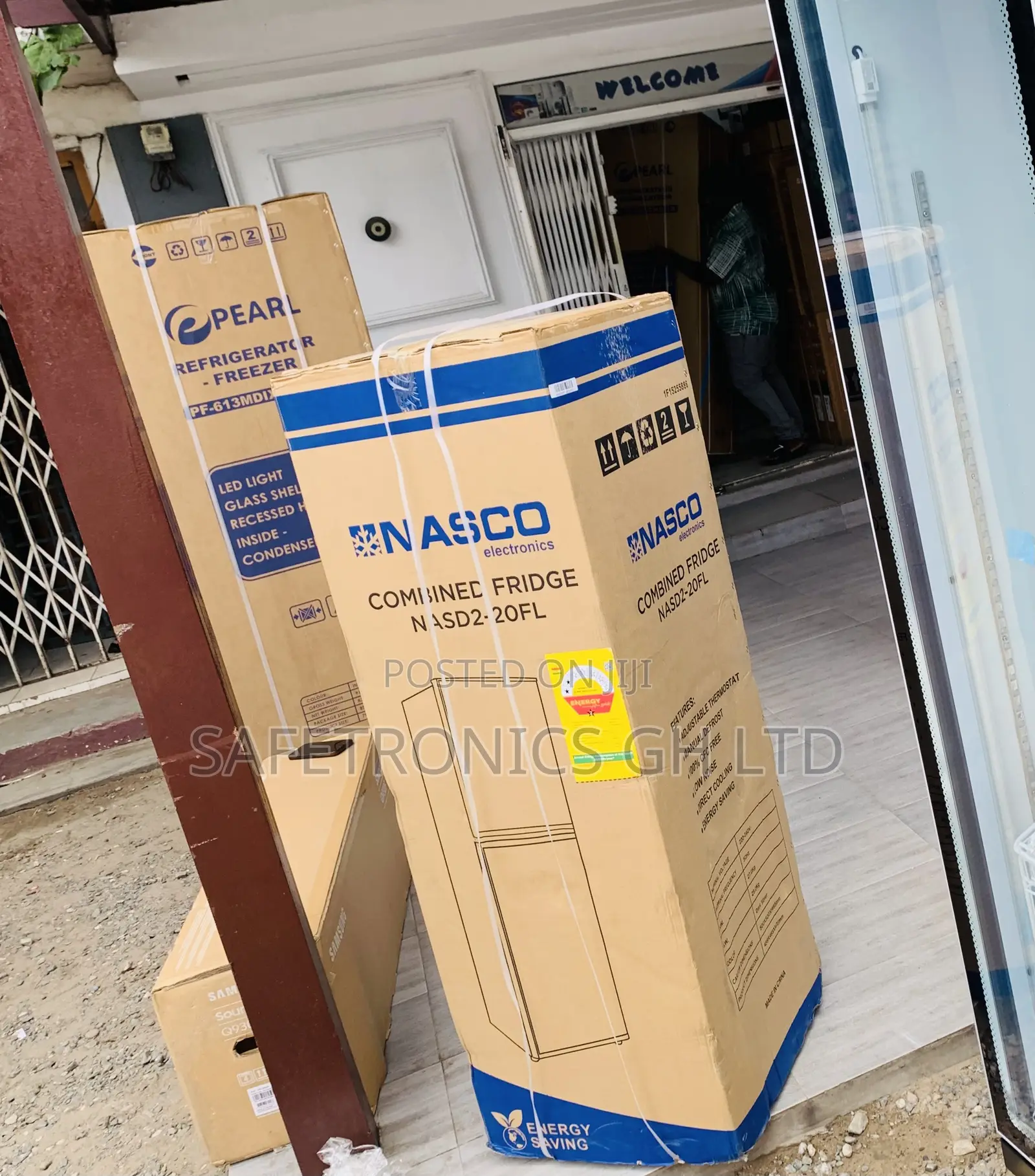 Smart Cooling 158L Nasf2-20fl Nasco Grey Fridge