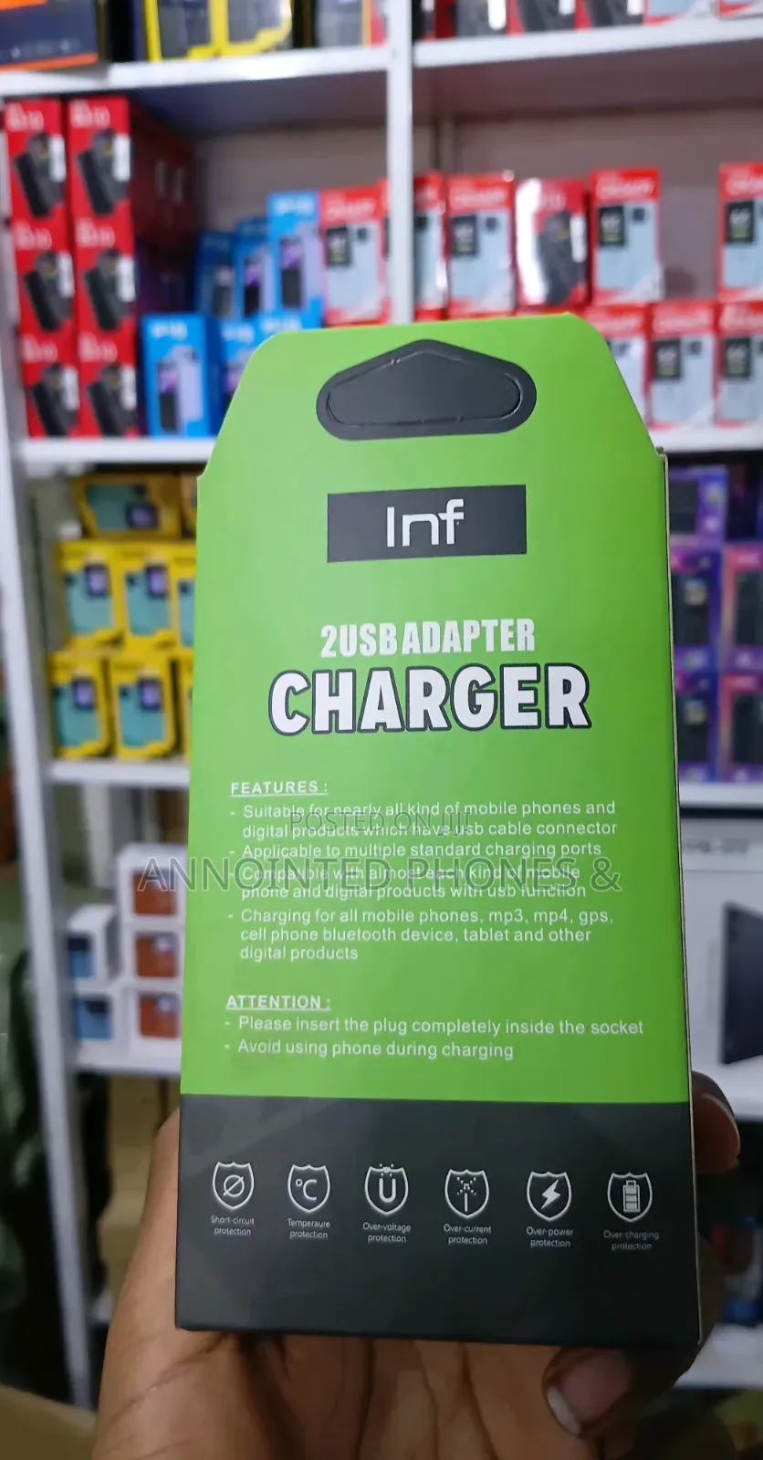 Infinix EMM_131 Chager & KAM_111 Charger