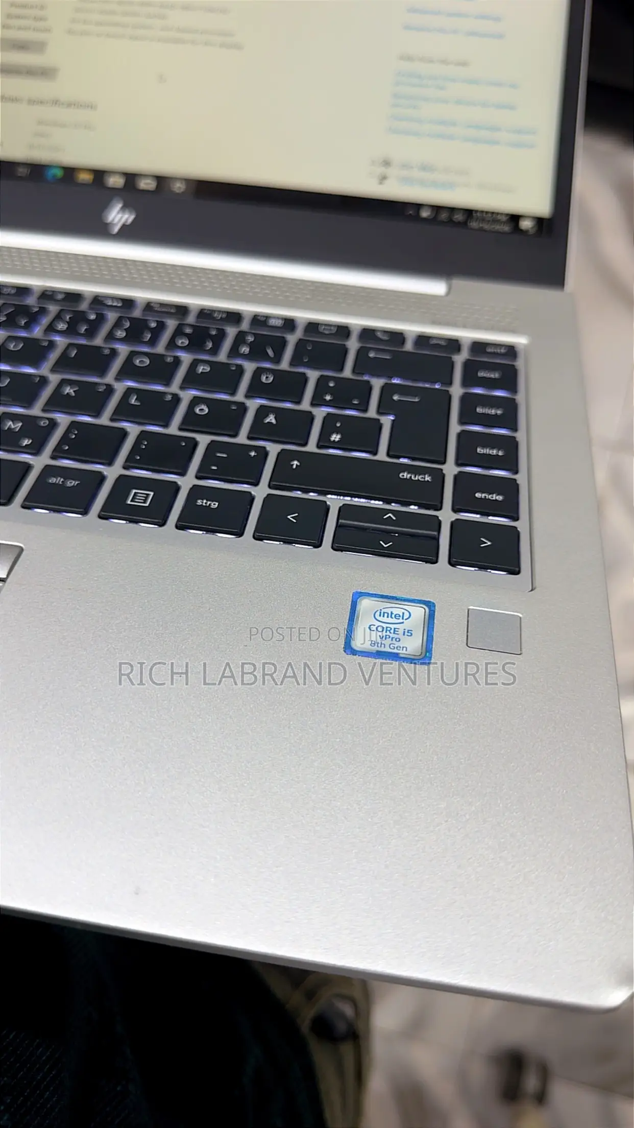 Laptop HP EliteBook 840 G6 8GB Intel Core i5 SSD 256GB