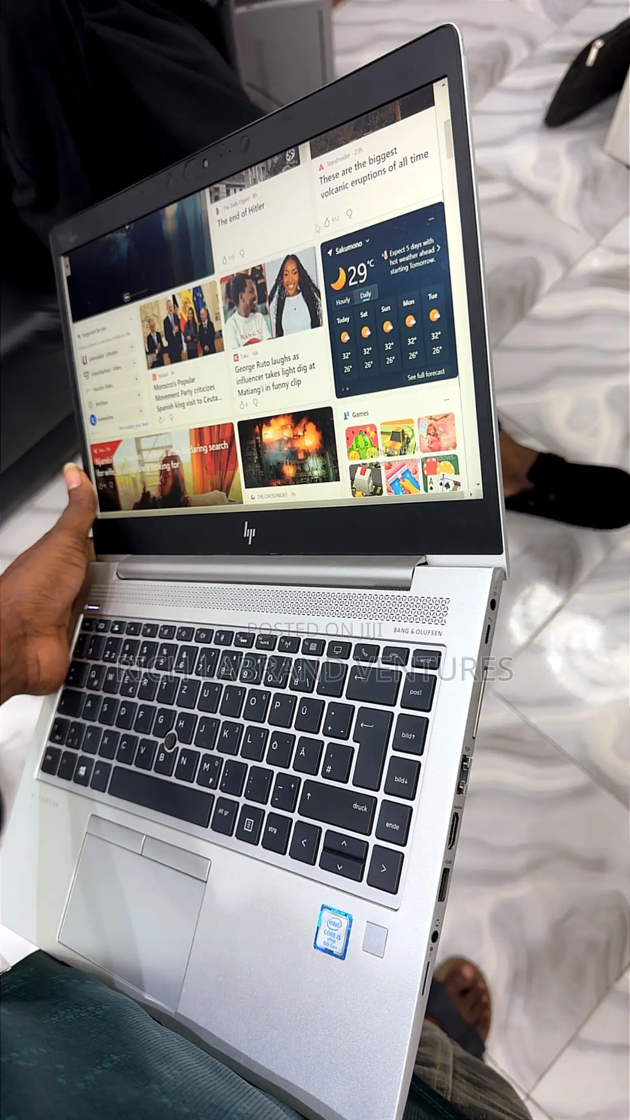 Laptop HP EliteBook 840 G6 8GB Intel Core i5 SSD 256GB