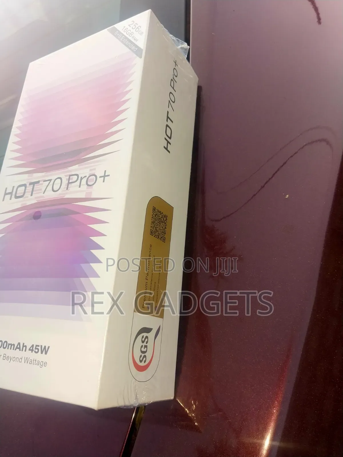 New Infinix Hot 70 Pro 5G+ 256 GB Purple