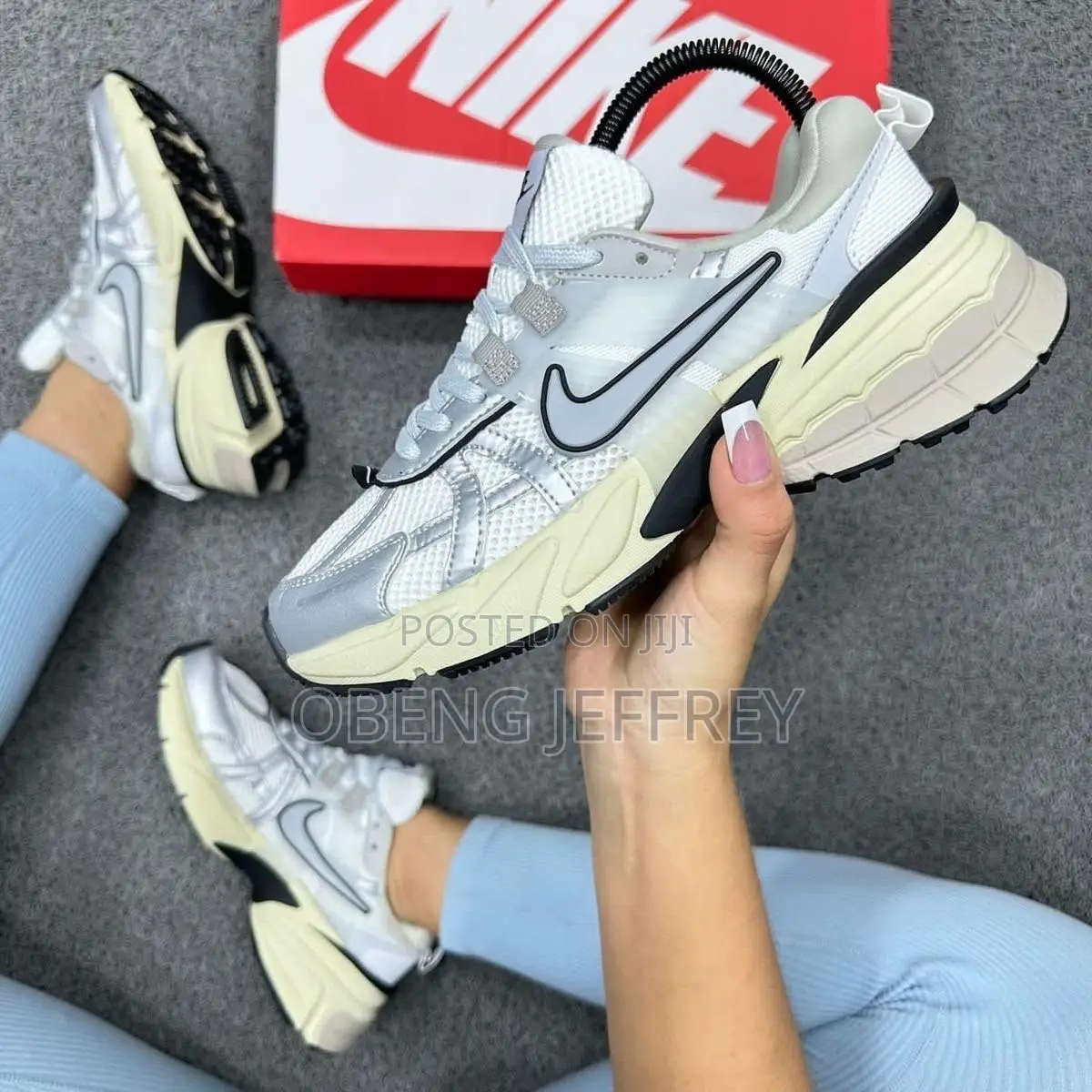 Original Nike V2K Metallic Silver