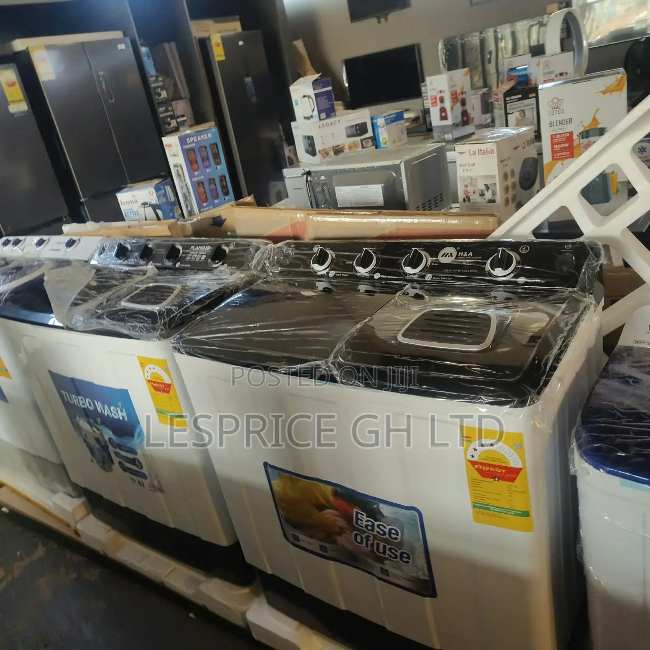 Enjoy Great Quality 10kg H&A Twin Tub Washing Machine at a Cool Price