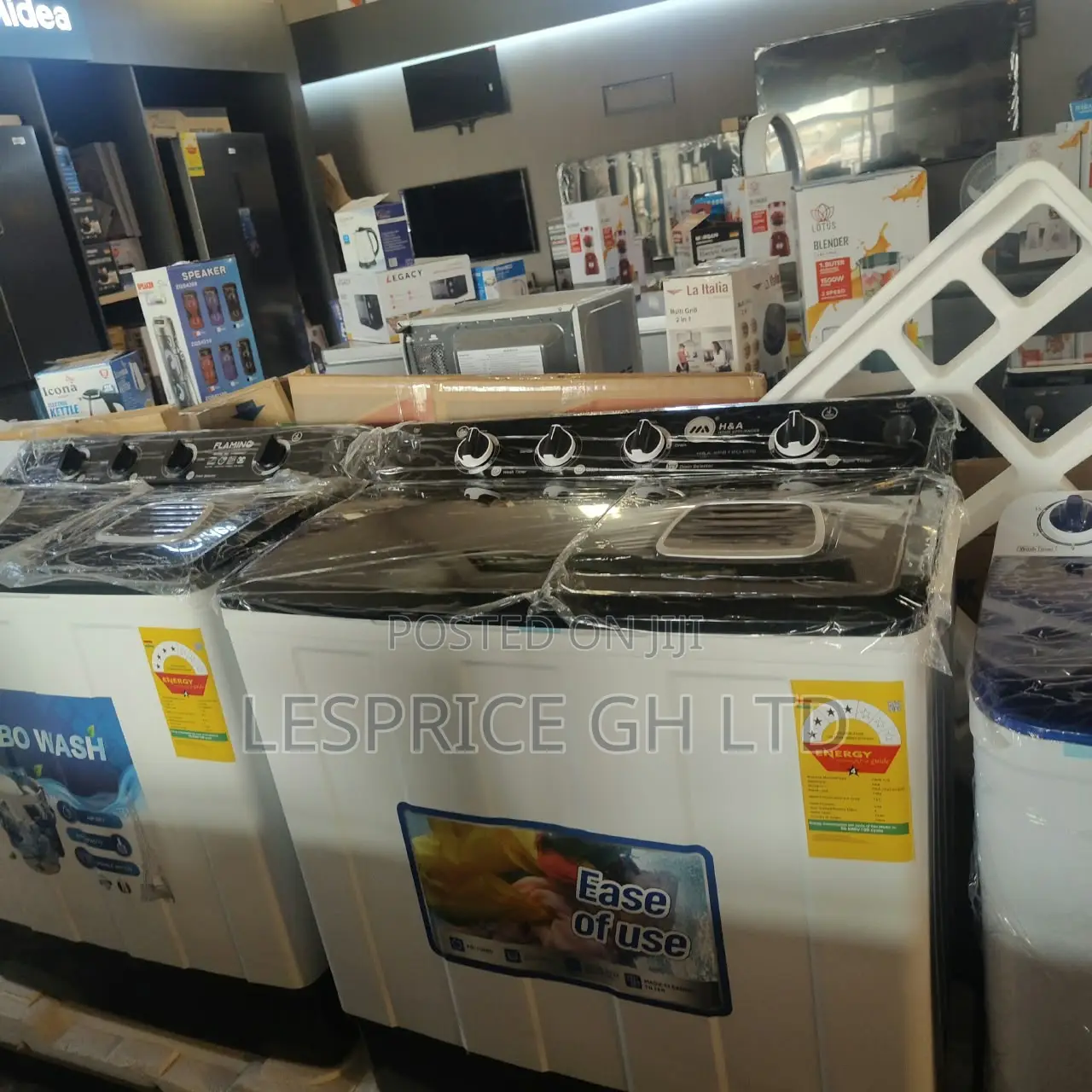 Significant Reduction on Our Flawless 10kg H&A Twin Tub Wash Machine
