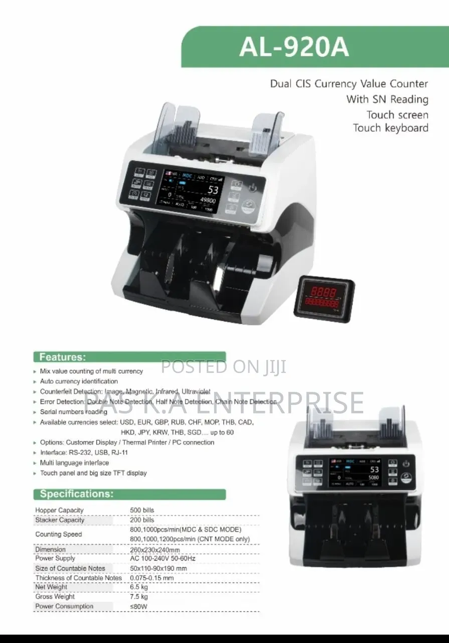 Bill Counting Machine