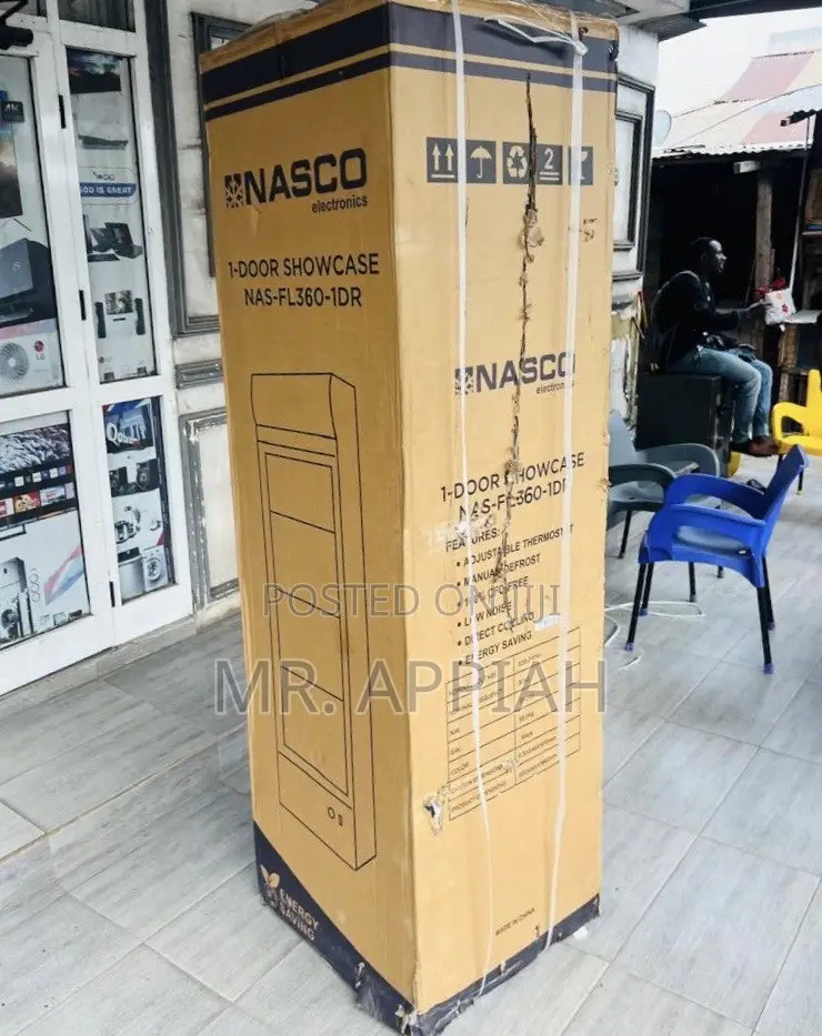 Premium New Nasco Single Door Beverage Cooler(Glass Door)