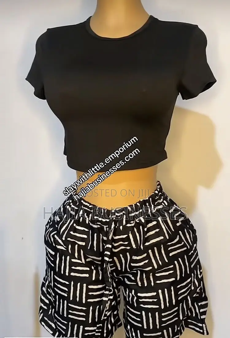 Unisex Ankara Shorts