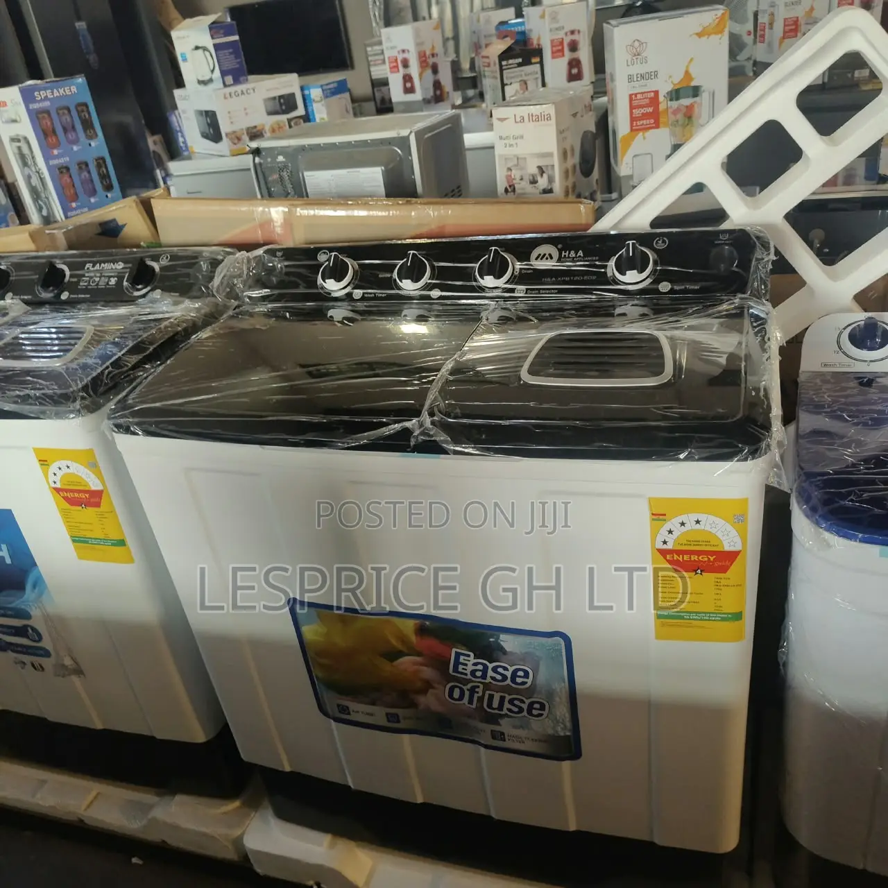 Quick & Convenient Laundry With Our Premium 10Kg H&A Twin Tub Machin
