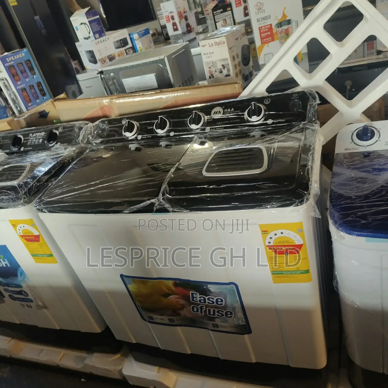 Quick & Convenient Laundry With Our Premium 10Kg H&A Twin Tub Machin