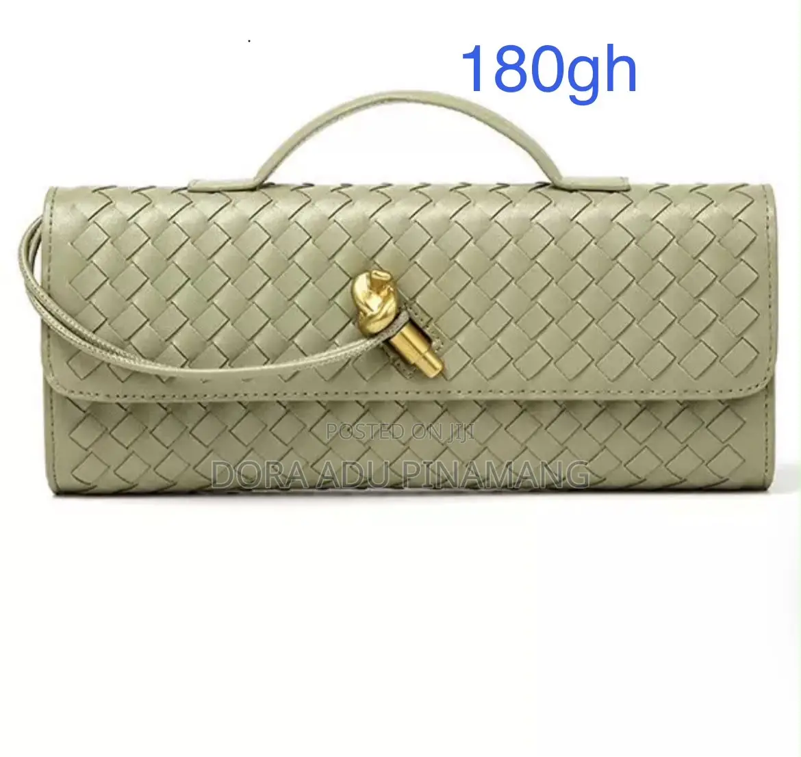 Elegant Circular Handle Handbag