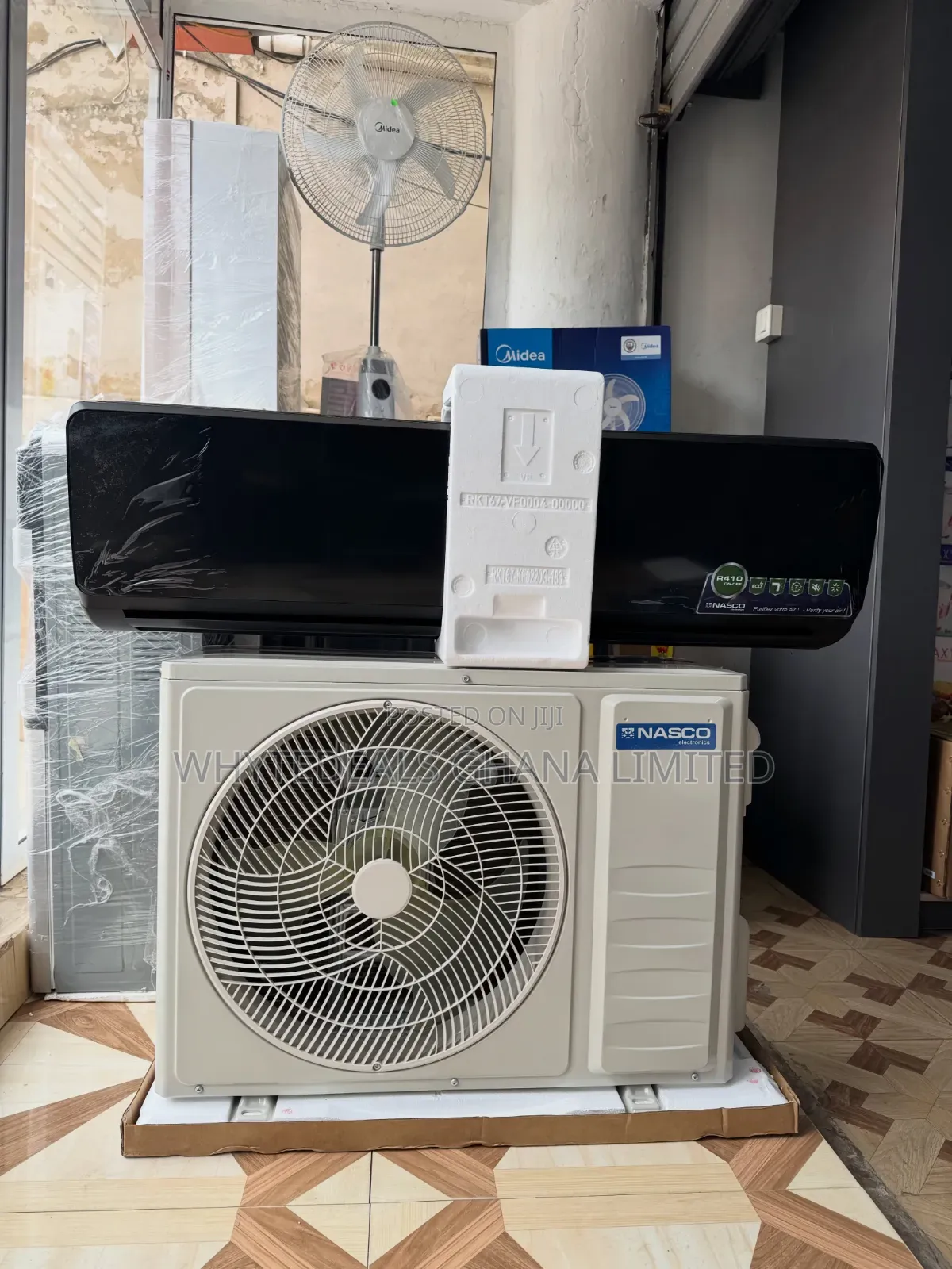 Nasco Split Airconditioner| 1.5hp| 70% Energy Saving|cools Faster|r410