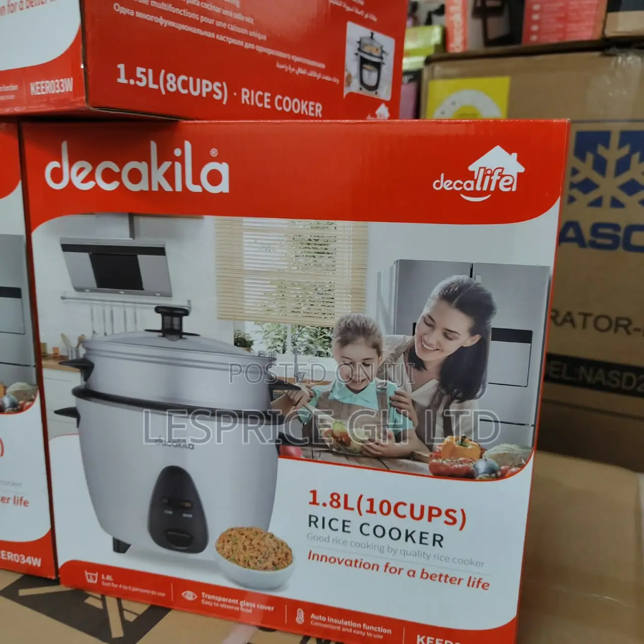 Decakila 1.8L Rice Cooker