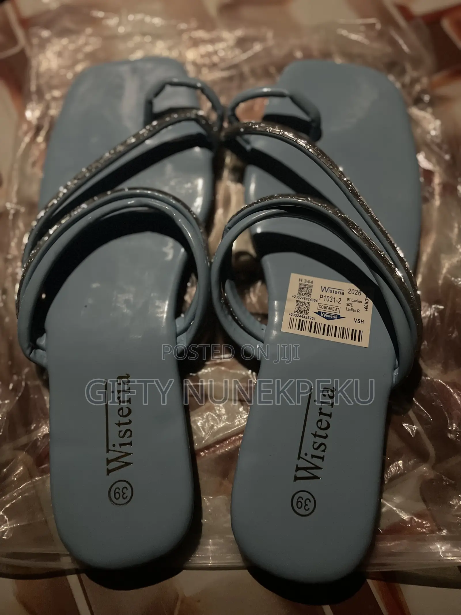 Wisteria Ladies’ Stylish Flat Sandals – Multiple Colours Available