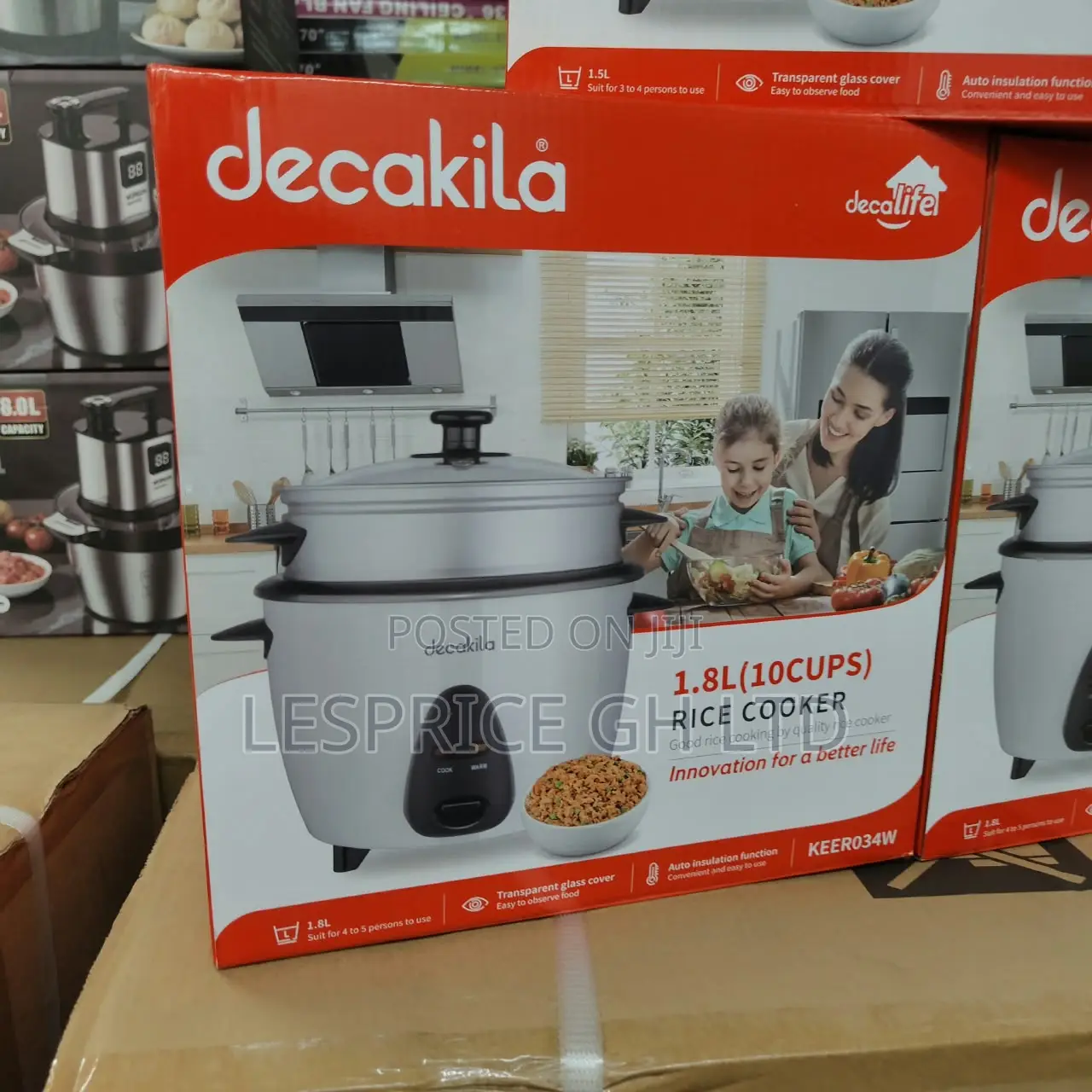 Magnificently Unique 1.5L DEcakila Ricecooker
