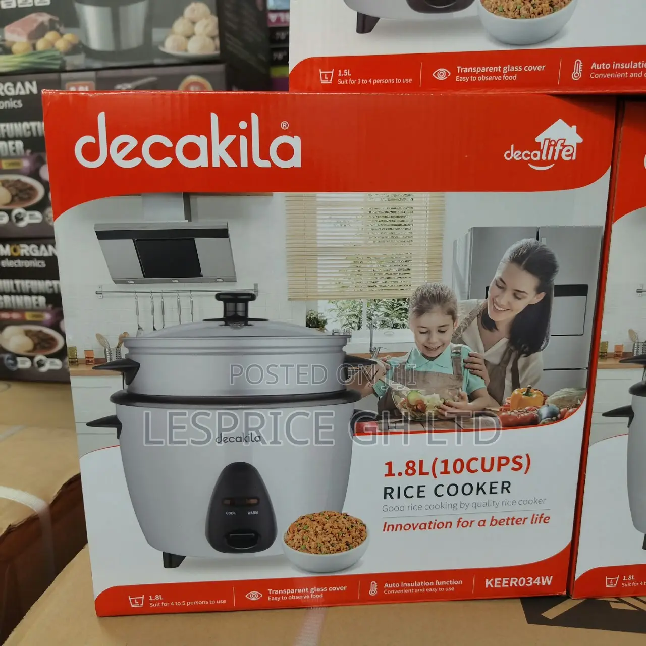 Magnificently Unique 1.5L DEcakila Ricecooker