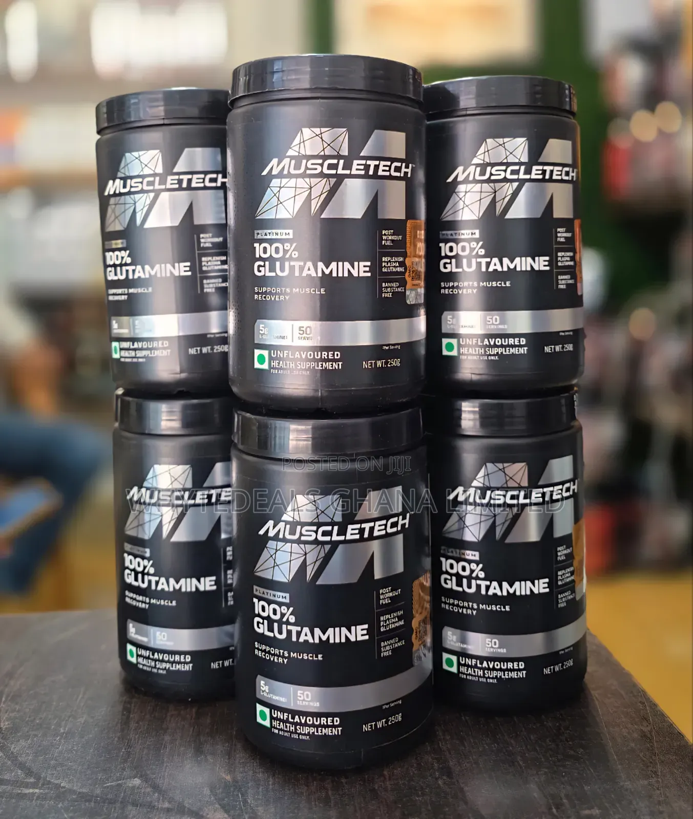 Muscletech Platinum 100% Glutamine| Builds Muscles| Recovery| Energy