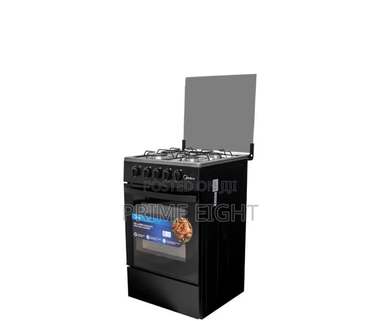 Midea 4 Burner Gas Cooker Model : SP5055T082-BG