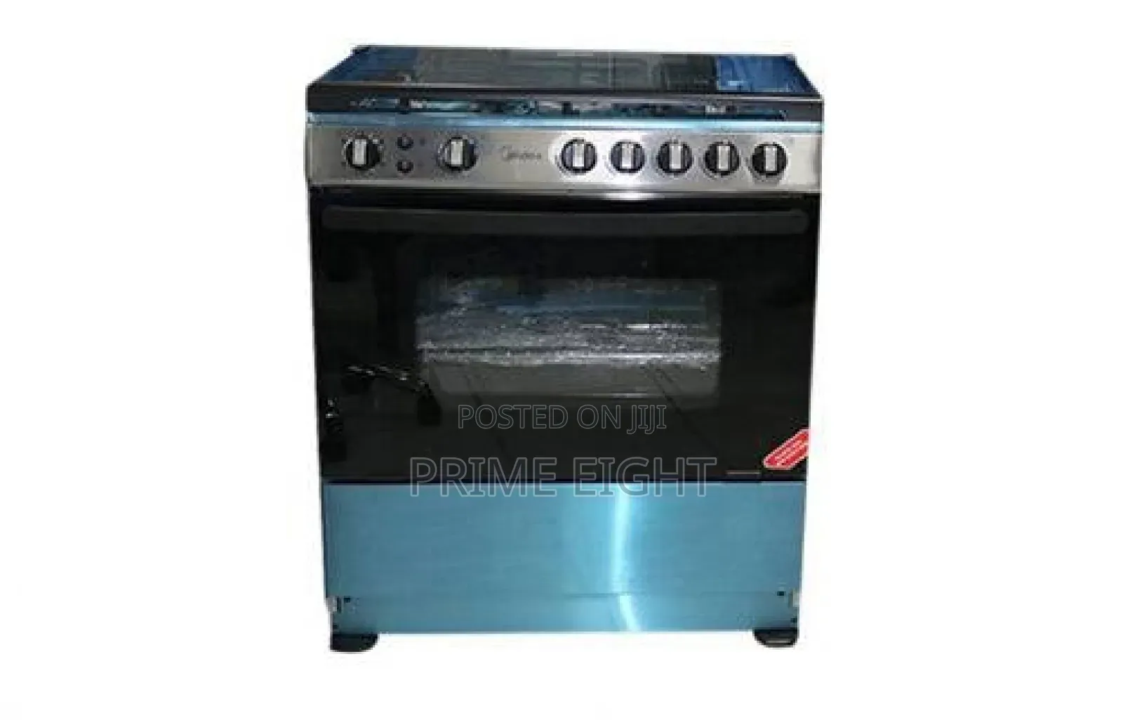 Midea Gas Cooker With 5 Burner 80X60CM 30amg5g027-Silver