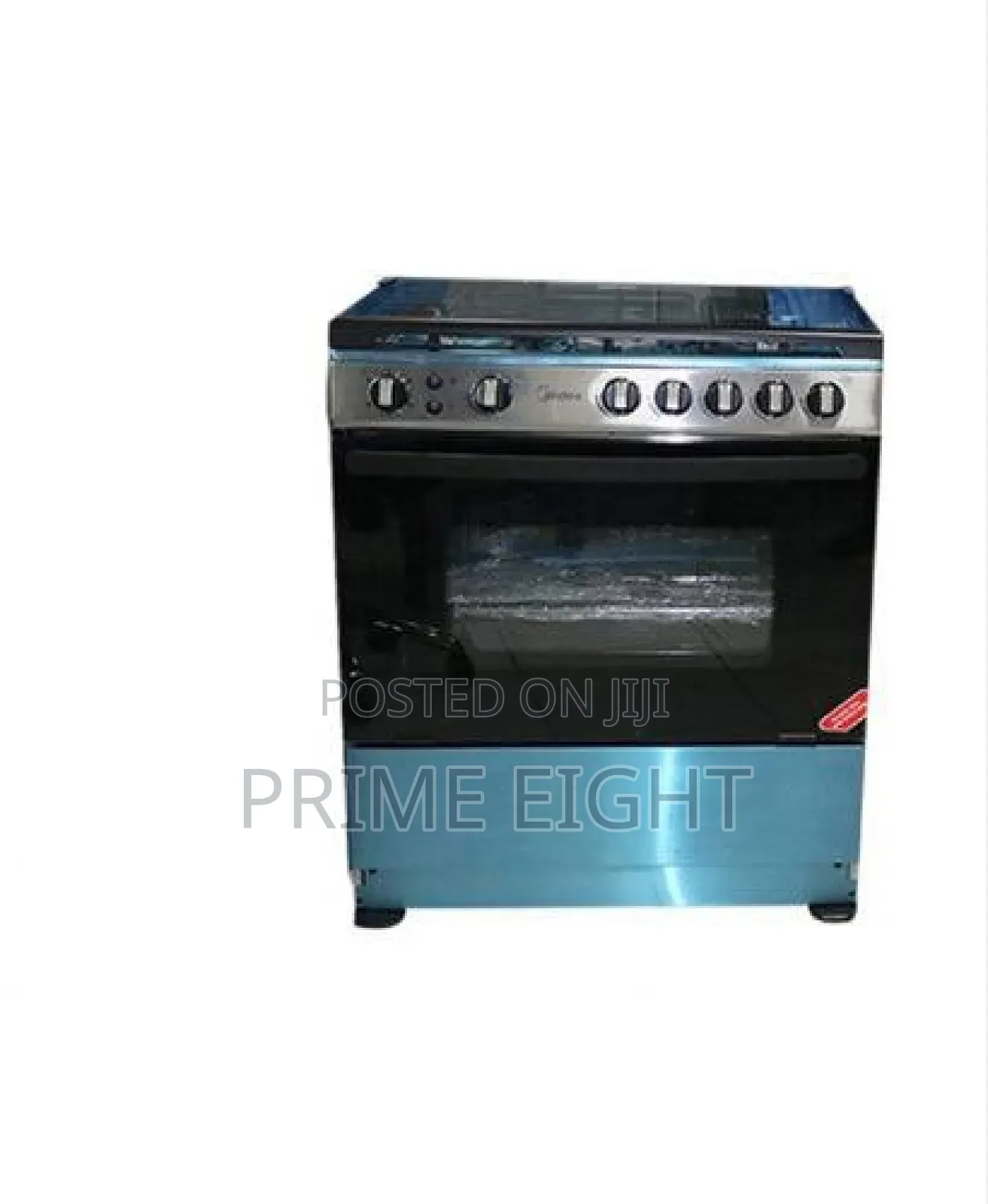 Midea Gas Cooker With 5 Burner 80X60CM 30amg5g027-Silver