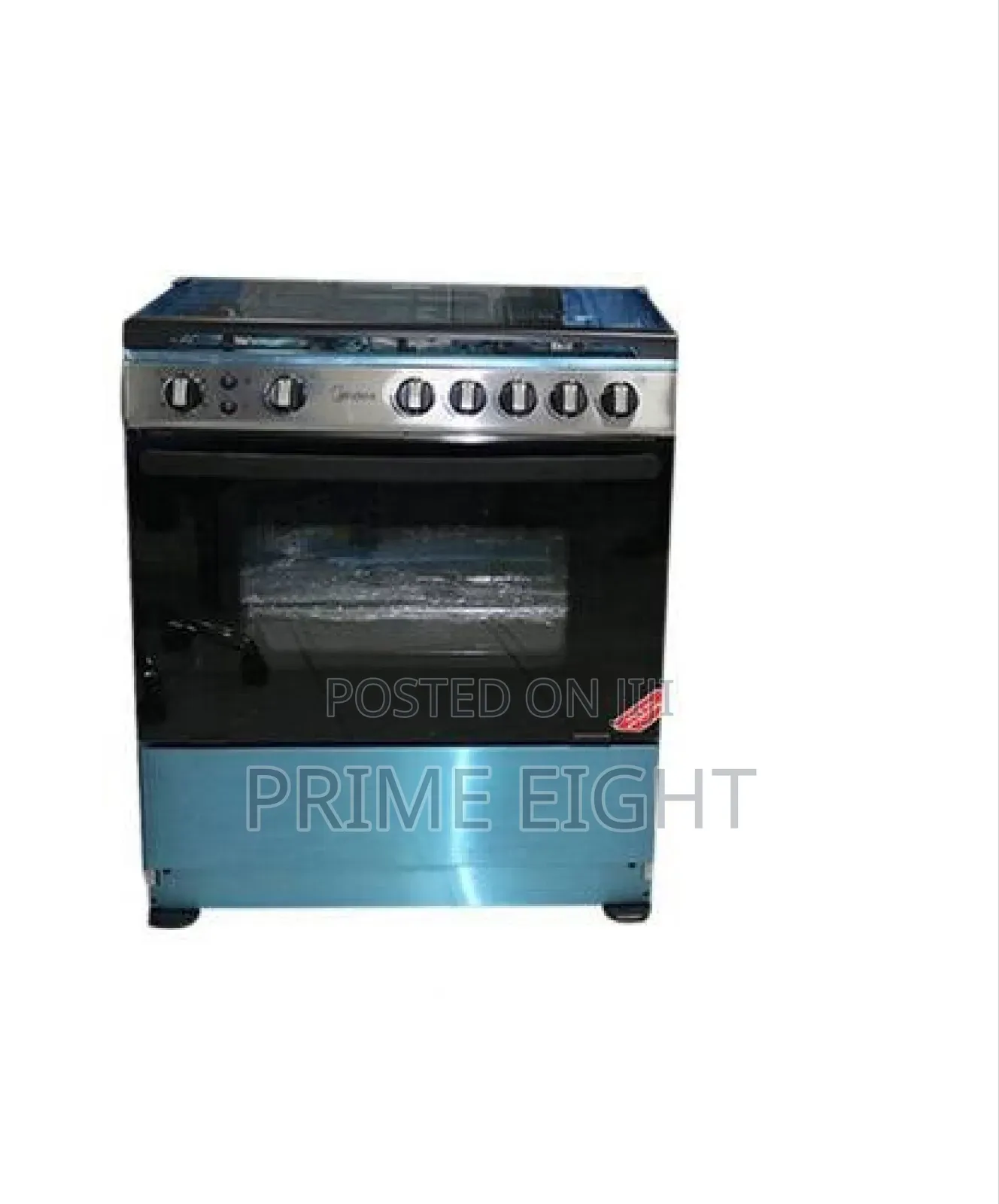 Midea 5 Burner Gas Cooker 80X60CM 30AMG5G027