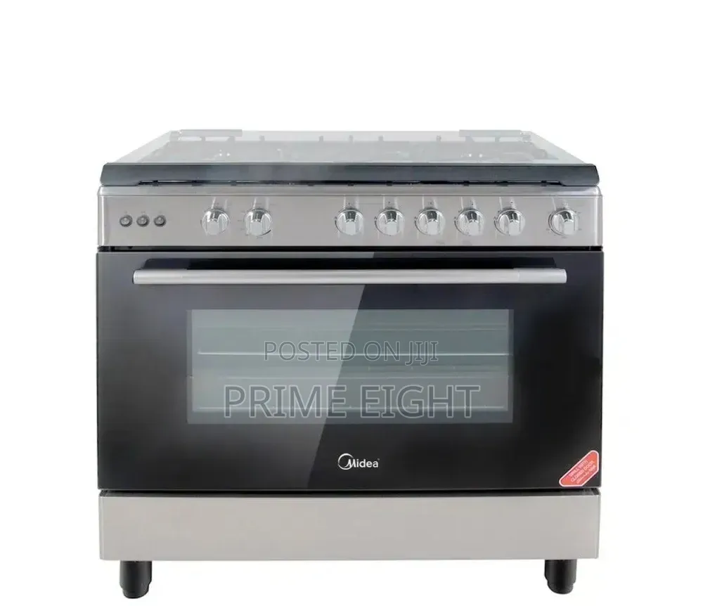 Midea 5 Burner 90 X 60 Cm Gas Cooker Oven Grill Industrial VESTA-P48C