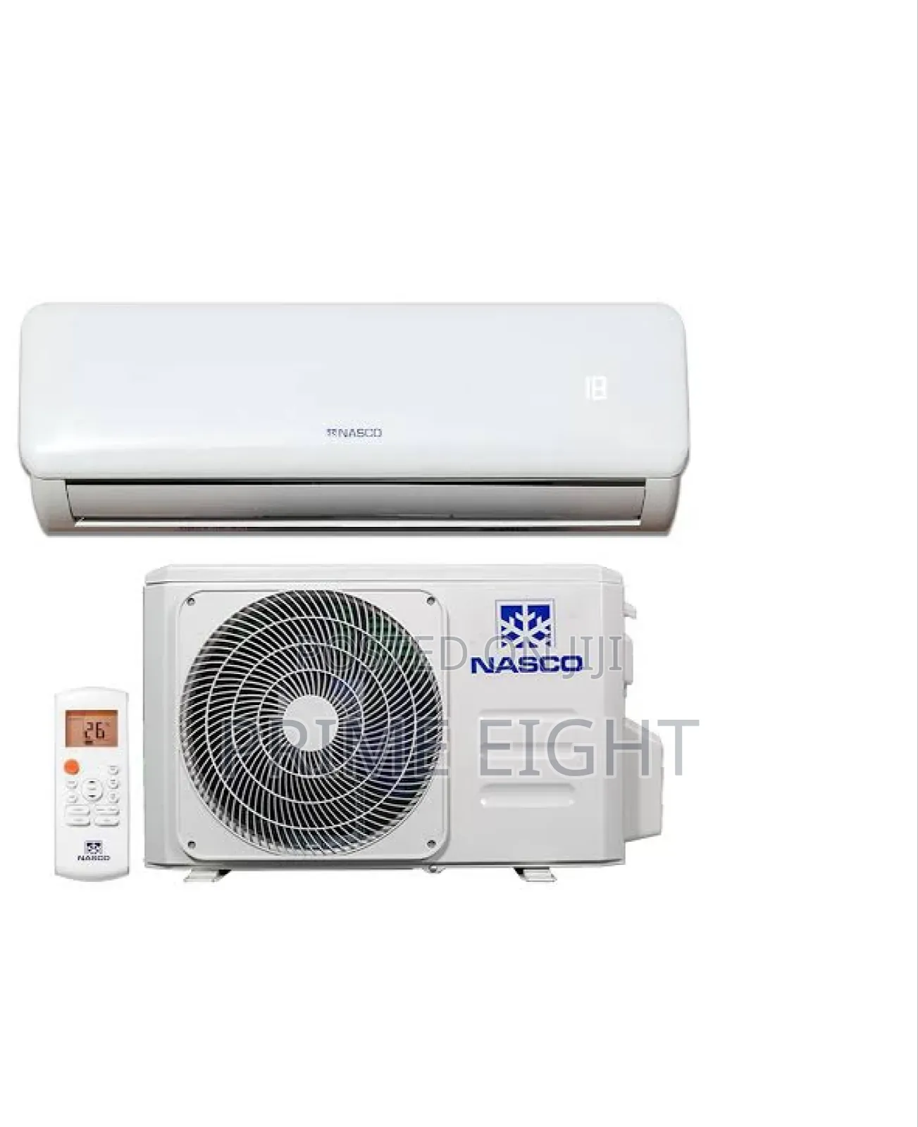 Nasco 1.5HP R410 Non-Inverter Split Air Conditioner (NAS-J12-N1-ECO)