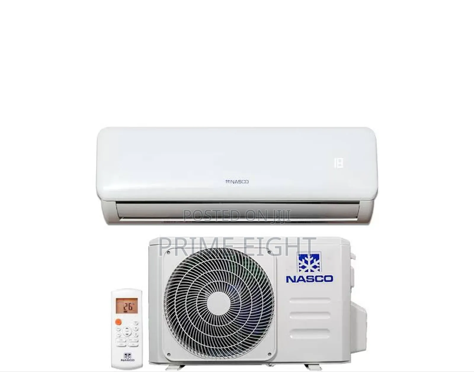 Nasco 1.5HP R410 Non-Inverter Split Air Conditioner (NAS-J12-N1-ECO)