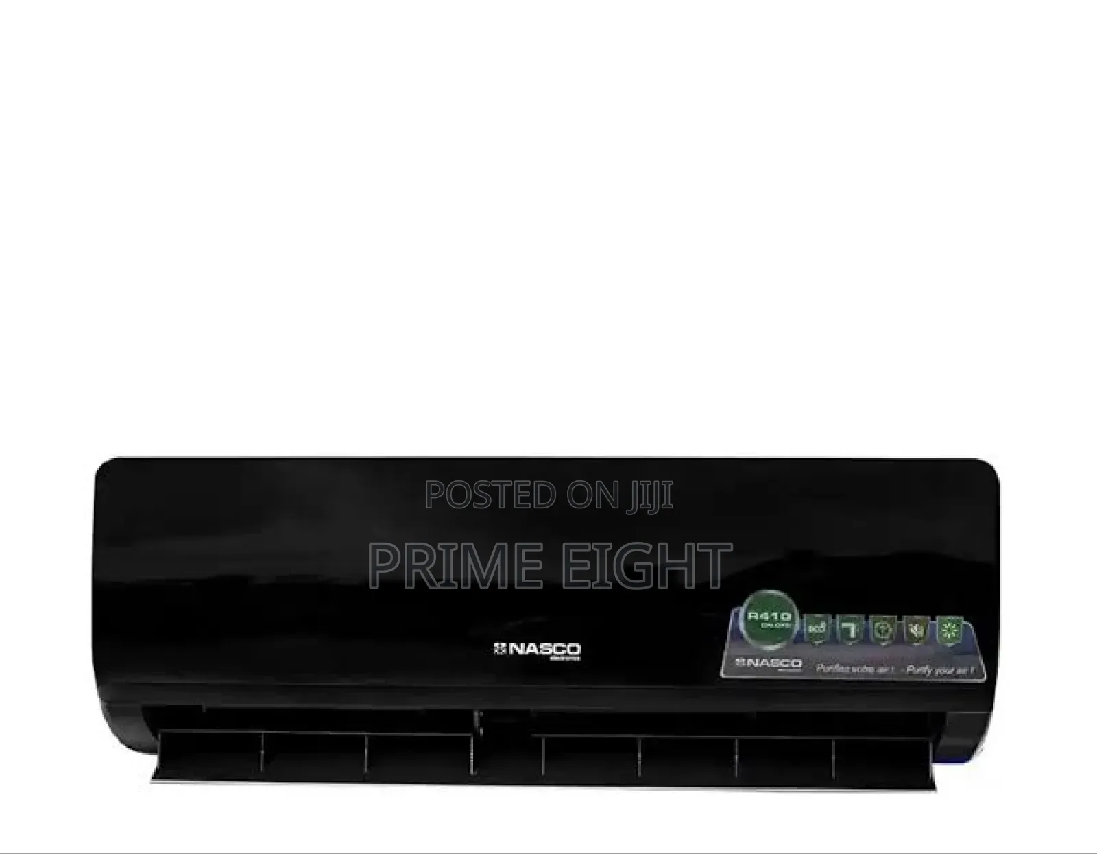 Nasco 1.5hp 2-Star R410 Split Air Conditioner| Black [NAS-J12-V1B]