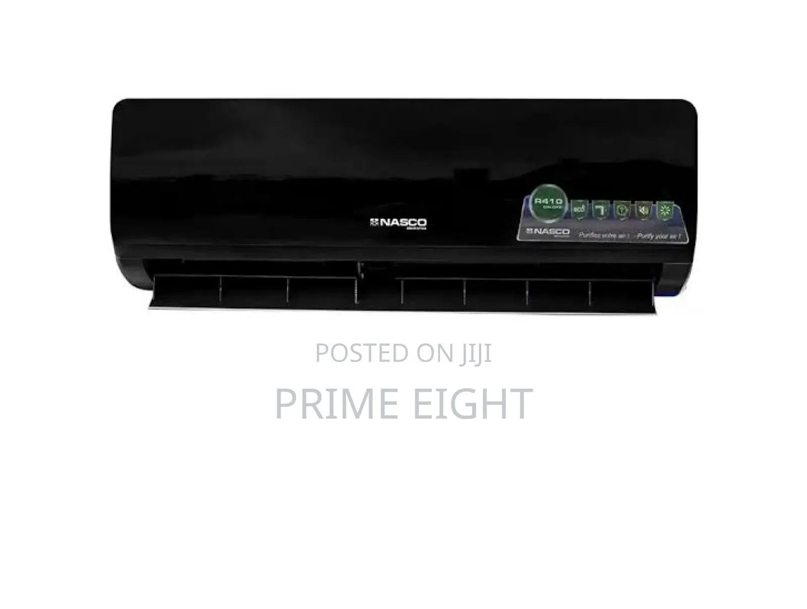 Nasco 1.5hp 2-Star R410 Split Air Conditioner| Black [NAS-J12-V1B]