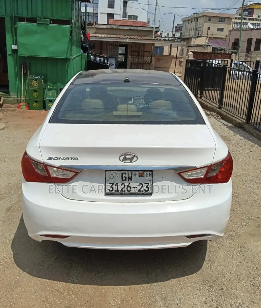 Hyundai Sonata GLS Sedan FWD (2.4L 4cyl 6A) 2013 White