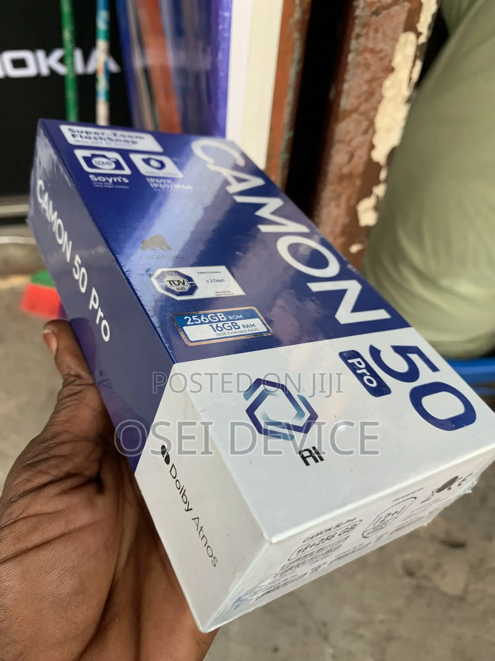 New Tecno Camon 50 Ultra 512 GB Blue
