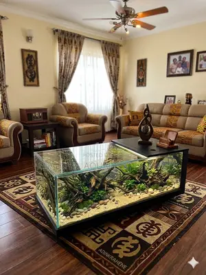 Centre Table Aquarium