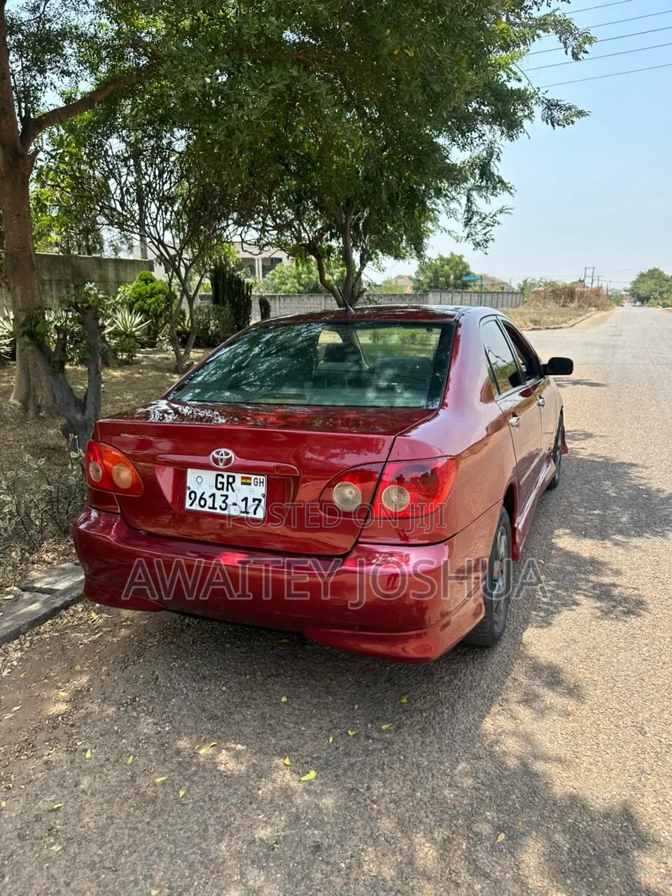 Toyota Corolla 2007 Red