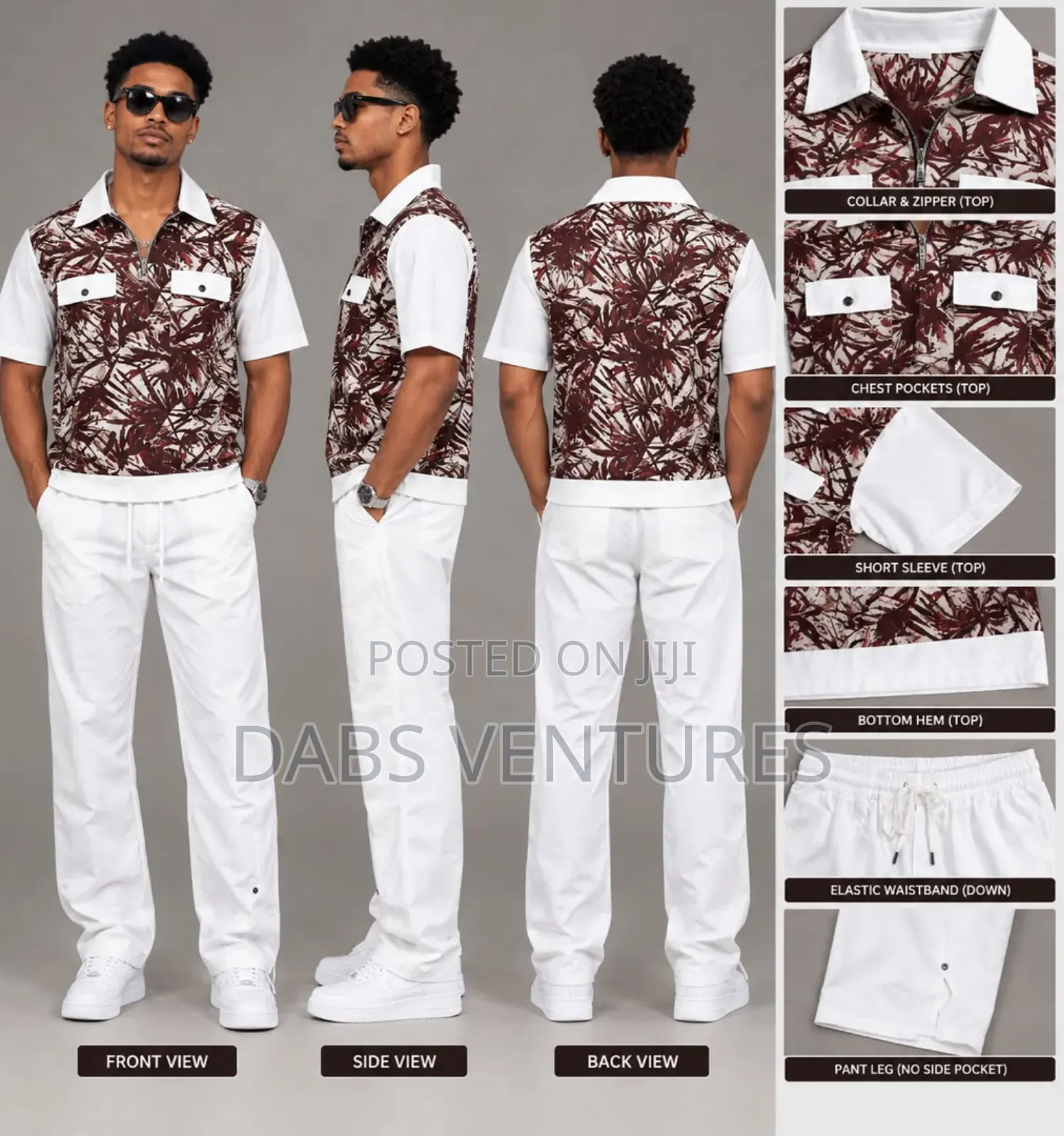 Men Top and Down. Medium to 3xl