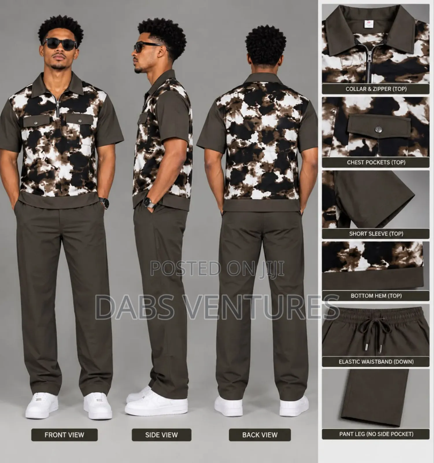 Men Top and Down. Medium to 3xl