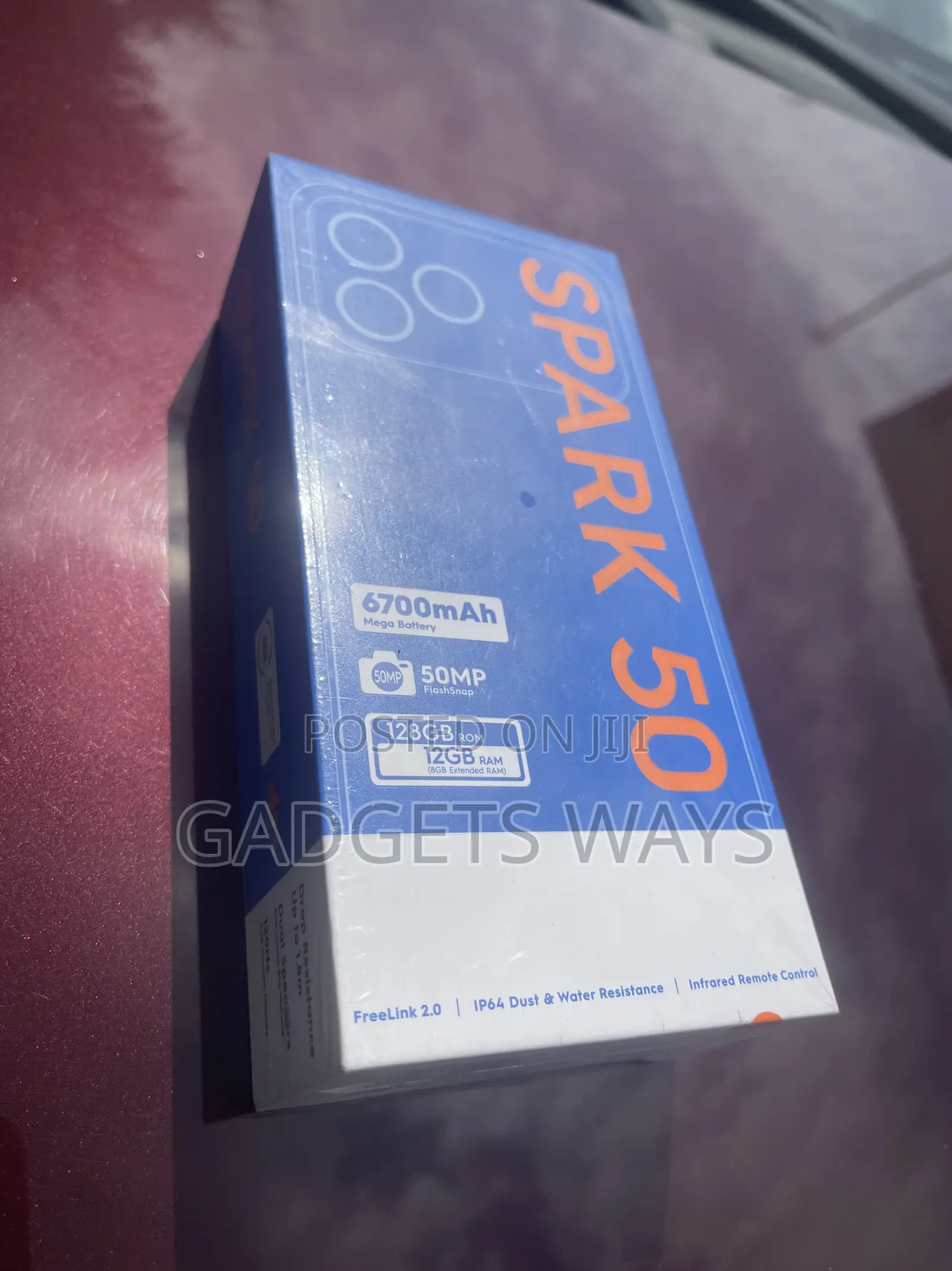 New Tecno Spark 50 128 GB Black