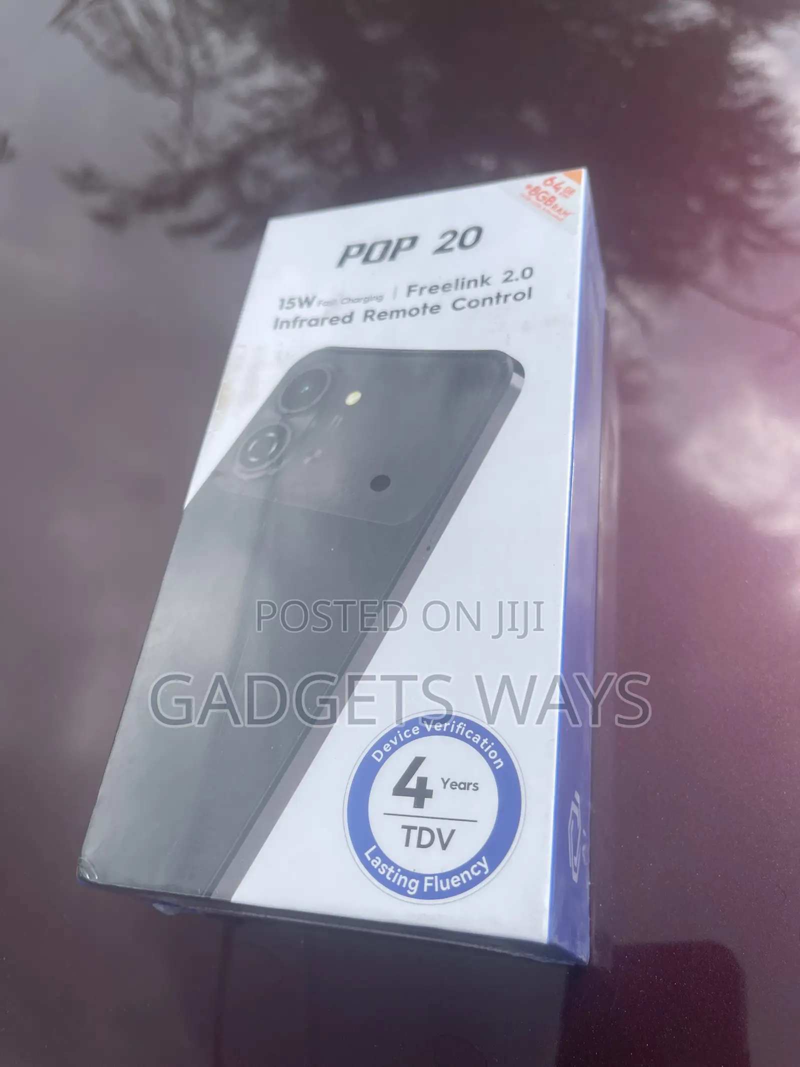 New Tecno Pop 20 64 GB Black