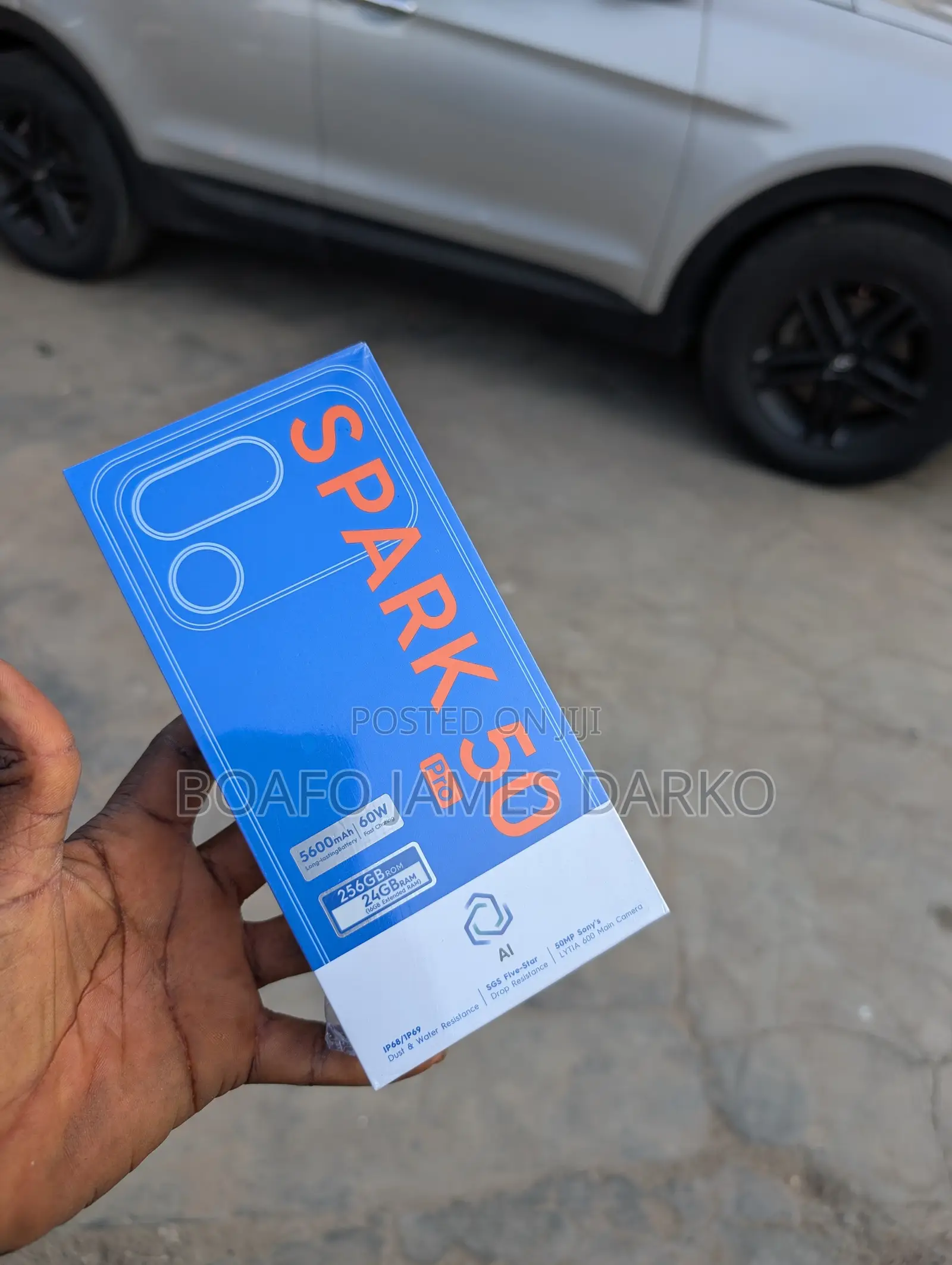 New Tecno Spark 50 Pro 256 GB Black