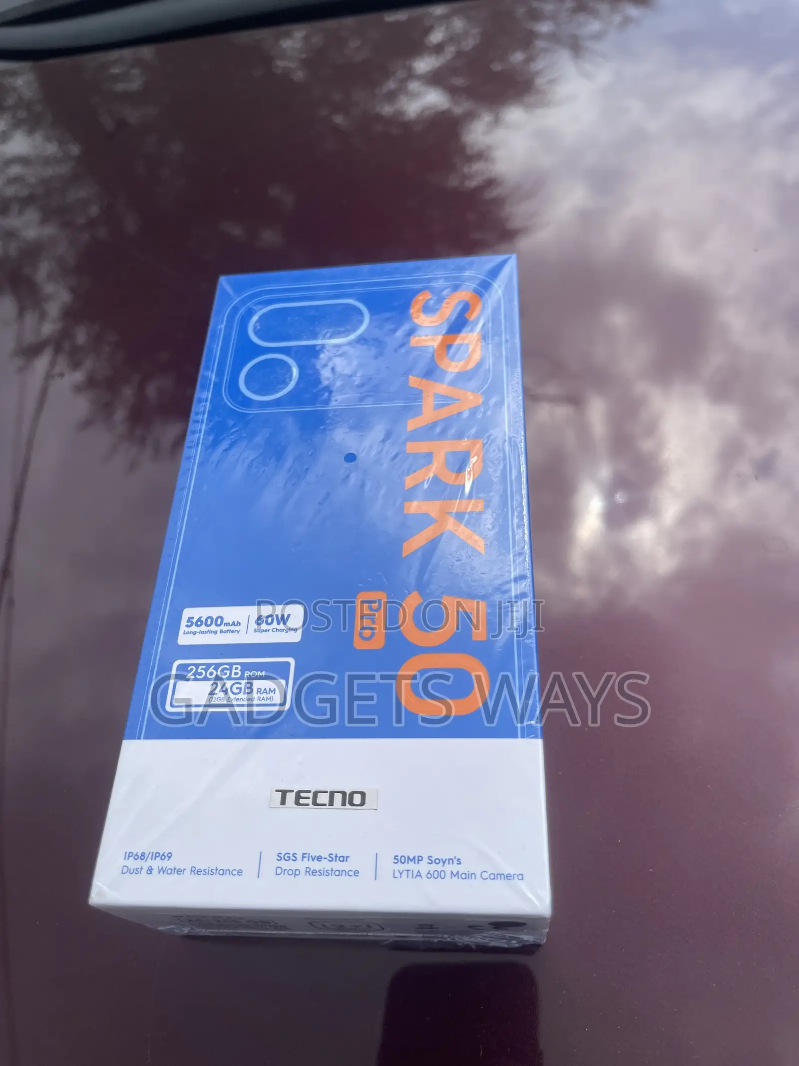 New Tecno Spark 50 Pro 256 GB Black